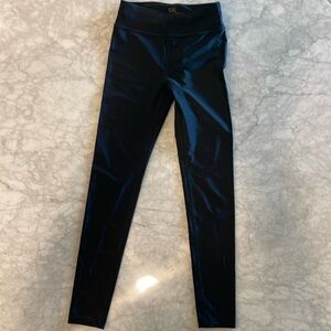 Athleta Girl shimmer leggings.